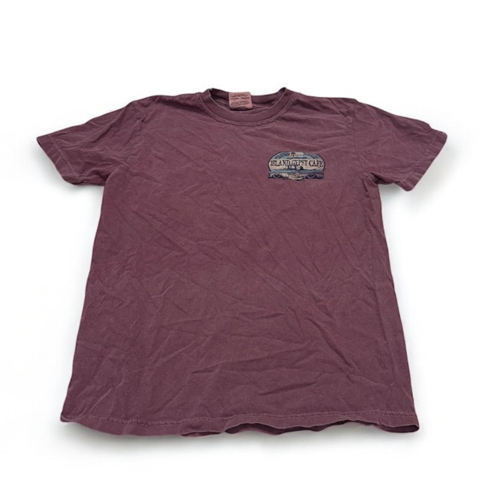 Comfort Colors Unisex Island Gypsy Cafe Maroon Small